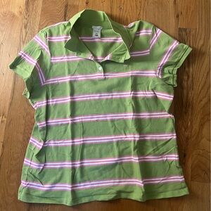 Old Navy Striped Collar Shirt